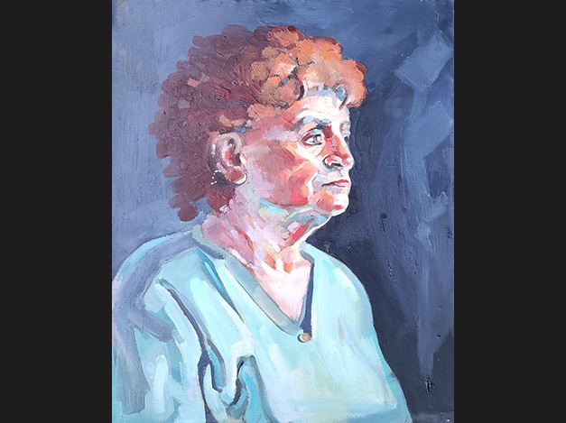 Oil portrait - 45x55 cm